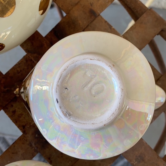 Vintage shabby chic tea set for 2 - Picture 6 of 8